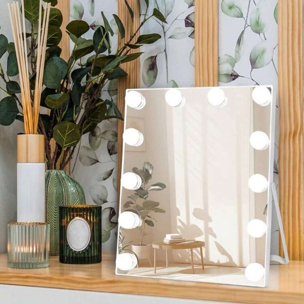 Illuminated Vanity Mirror - White
